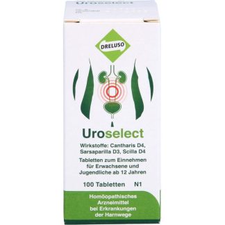 Таблетки UROSELECT, 100 таблеток