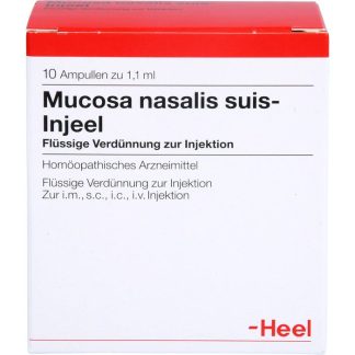 MUCOSA nasalis suis Injeel ampoules 10 pcs