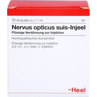 NERVUS OPTICUS suis Injeel ampoules 10 pcs