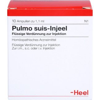 Ампулы PULMO SUIS Injeel, 10 шт.
