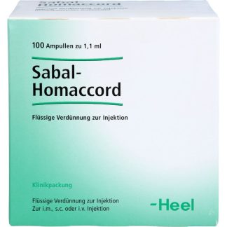 Ампулы SABAL HOMACCORD, 100 шт.