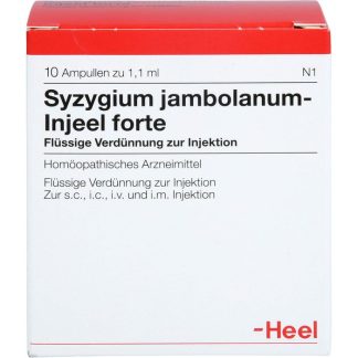 SYZYGIUM JAMBOLANUM INJEEL форте ампулы 10 шт.