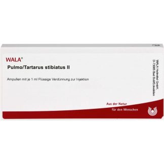 PULMO/TARTARUS stibiatus II ампулы 10х1 мл