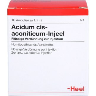 ACIDUM CIS-aconiticum Injeel ампулы 10 шт.