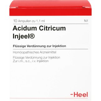 ACIDUM CITRICUM INJEEL ампулы 10 шт.