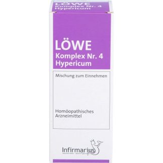 Капли зверобоя LÖWE COMPLEX № 4, 100 мл