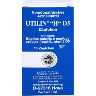 UTILIN H D 5 суппозиториев 10 шт.