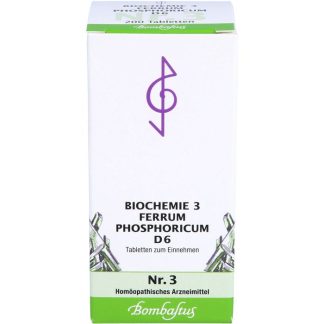 БИОХИМИЯ 3 Таблетки Ferrum phosphoricum D6 200 таблеток