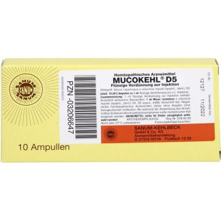 MUCOKEHL D 5 ампул 10x1 мл