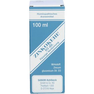 Цинковый уголь D, 3 капсулы, 100 мл