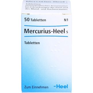 Таблетки MERCURIUS HEEL S, 50 шт.