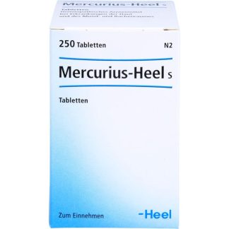 Таблетки MERCURIUS HEEL S, 250 шт.