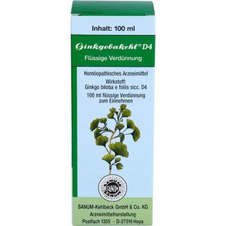GINKGOBAKEHL D 4 капли 100 мл