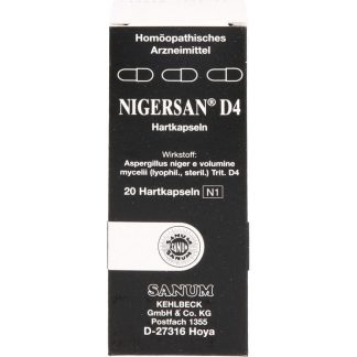 NIGERSAN D 4 капсулы, 20 шт.
