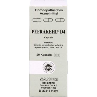 Пефракель D, 4 капсулы, 20 шт.