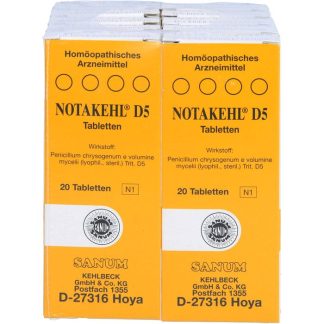 NOTAKEHL D 5 таблеток 10x20 шт.