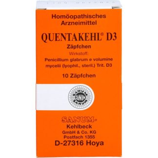 QUENTAKEHL D 3 суппозитория, 10 шт.
