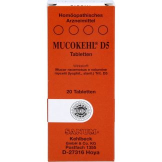 MUCOKEHL D 5 таблеток 20 таблеток