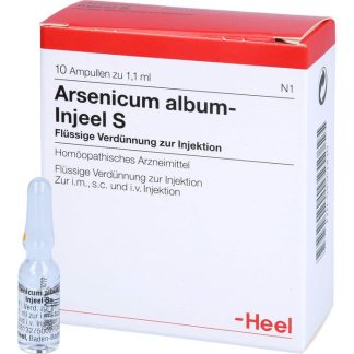 ARSENICUM ALBUM INJEEL S ампулы, 10 шт.
