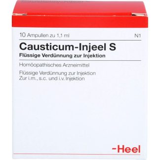 Капсулы для инъекций CAUSTICUM, 10 шт.