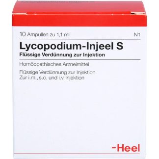 LYCOPODIUM INJEEL S ампулы, 10 шт.