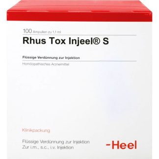 RHUS TOX Инъекции S ампулы 100 шт.