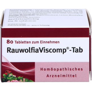 Таблетки RAUWOLFIAVISCOMP TAB, 80 таблеток