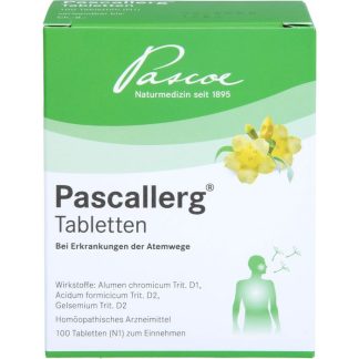 Таблетки PASCALLERG, 100 таблеток