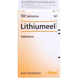 Таблетки лития Lithiumeel, 50 шт.