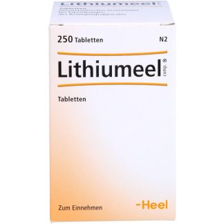 Таблетки лития Lithiumeel, 250 шт.