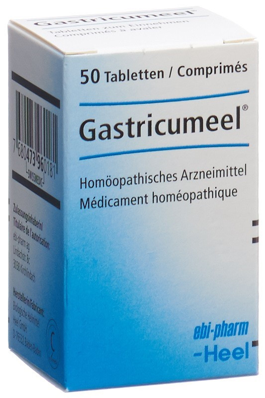 Таблетки GASTRICUMEEL, 50 шт.