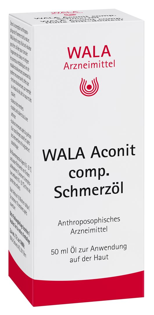 Масло для снятия боли WALA Aconite comp, 50 мл. Масло для нанесения на кожу.