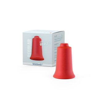 Мини-чашка BellaBambi Cup, красная, насыщенного цвета, в коробке