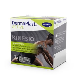 DermaPlast Active Кинезиотейп 5смx5м Зебра