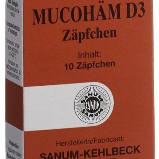 MUCOHÄM D3 10 суппозиториев