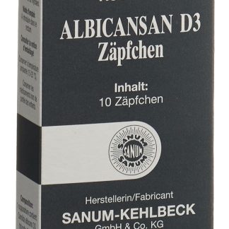 Суппозитории ALBICANSAN D3, 10 суппозиториев
