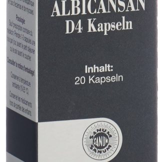 Капсулы ALBICANSAN D4, 20 капсул