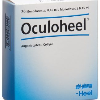Гомеопатические глазные капли Oculoheel, 20 однократных доз по 0,45 мл.