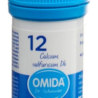 Omida Schüssler Nr12 Кальций серный Таблетка D 6 Ds 20 г