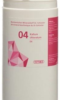 Таблетки хлорида калия PHYTOMED SCHÜSSLER № 4 D6 500 г