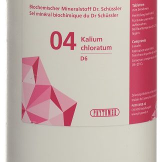 Таблетки хлорида калия PHYTOMED SCHÜSSLER № 4 D6, 1 кг