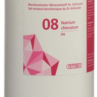 Таблетки хлорида натрия PHYTOMED SCHÜSSLER № 8 D6, 1 кг