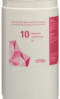 PHYTOMED SCHÜSSLER Nr10 Natrum сульфурикум Табл. D 6 500 г