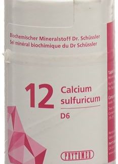 PHYTOMED SCHÜSSLER Nr12 Calcium sulfuricum Tabl D 6 1 kg