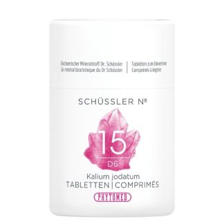 Фитомед Шюслер № 15, таблетки йодата калия D6, 100 г
