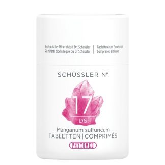 PHYTOMED SCHÜSSLER No.17 Manganum sulfuricum Таблетки D 6 100 г