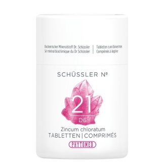 PHYTOMED SCHÜSSLER No. 21 Таблетки хлората цинка D6 100 г
