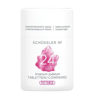 PHYTOMED SCHÜSSLER No. 24 Таблетки Arsenum jodatum D6 100 г