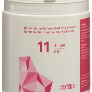 PHYTOMED SCHÜSSLER Nr11 Silicea Table D 12 Ds 500 г