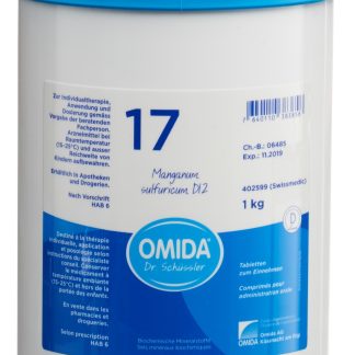 Omida Schüssler Nr17 Manganumulfuricum Таблетка D 12 Ds 1000 г